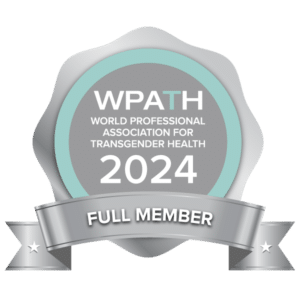 WPATH member logo - Dr. MacPhee performs gender affirming surgery and is a full member of WPATH